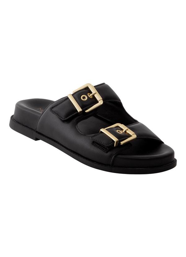 Chinelo Modare Preto em Sintético