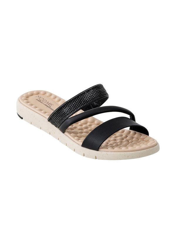 Chinelo Modare Preto em Sintético