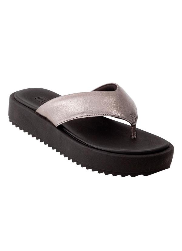 Chinelo Moleca Preto em Sintético