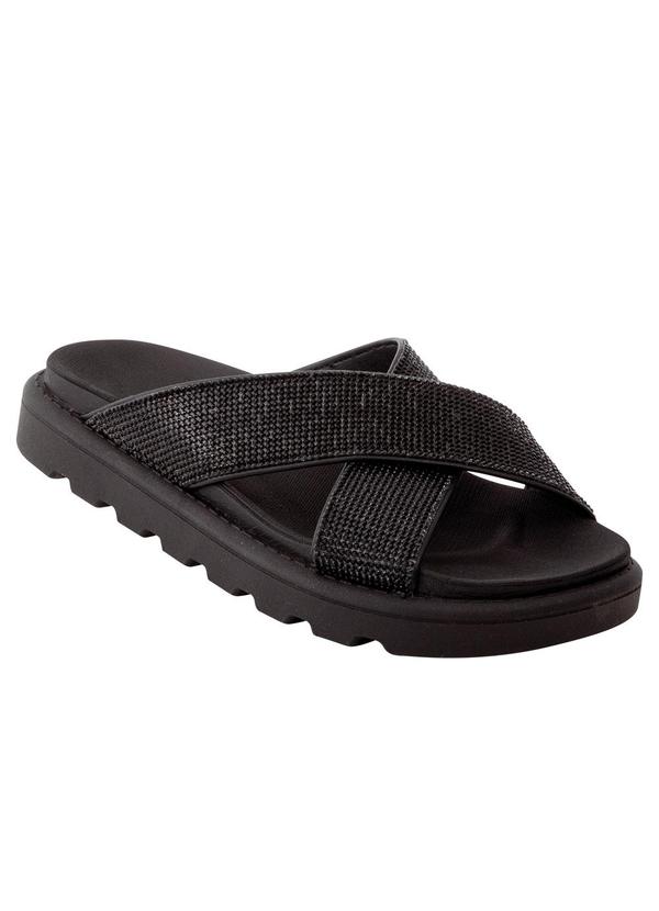 Chinelo Papete Vizzano Preto em Sintético