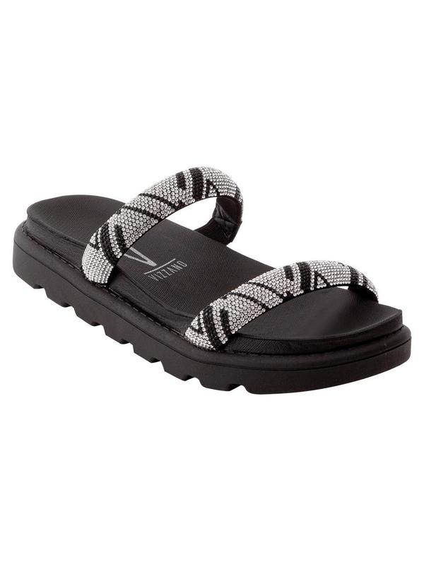 Chinelo Papete Vizzano Preto em Sintético