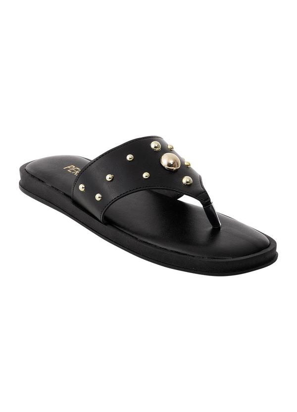 Chinelo Preto em Sintético