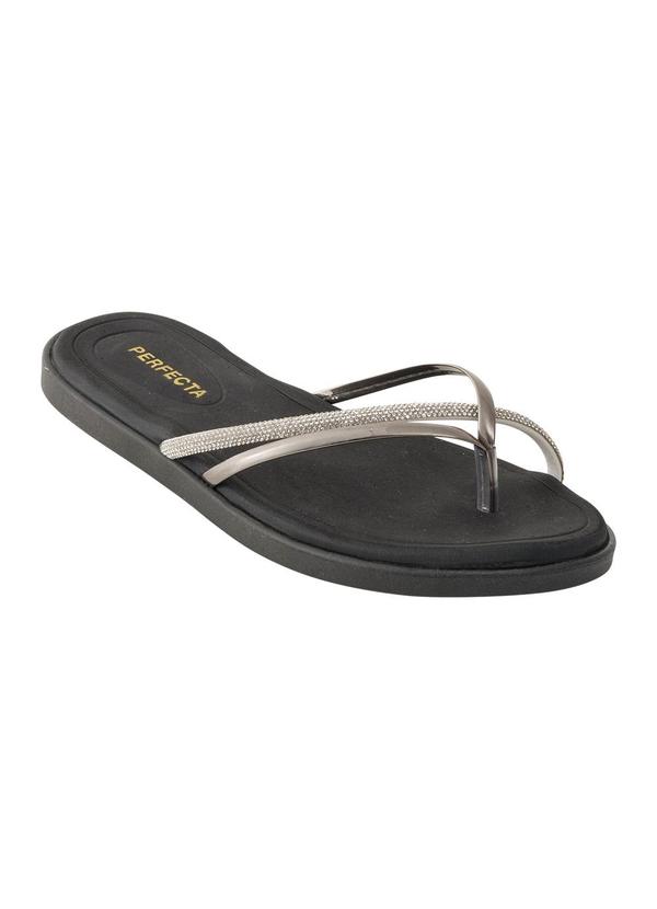 Chinelo Preto em Sintético