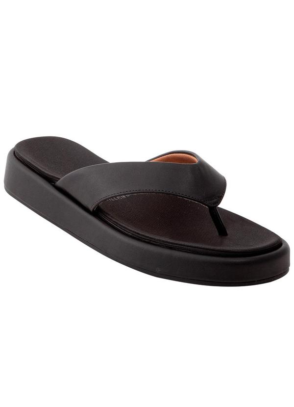 Chinelo Vizzano Preto em Sintético