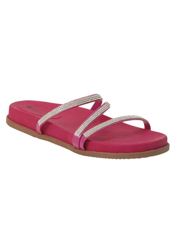 Papete Pink com Aplcação de Strass