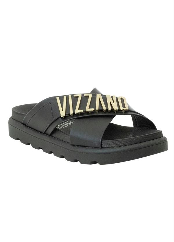 Papete Vizzano Preto em Sintético