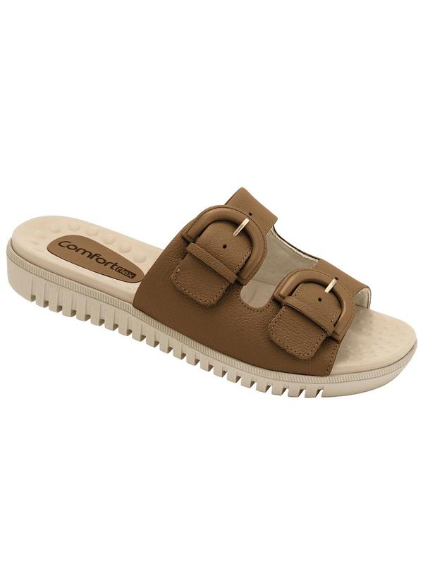 Vista 2 Tamanco Comfotflex Marrom Comfortflex Comfortflex