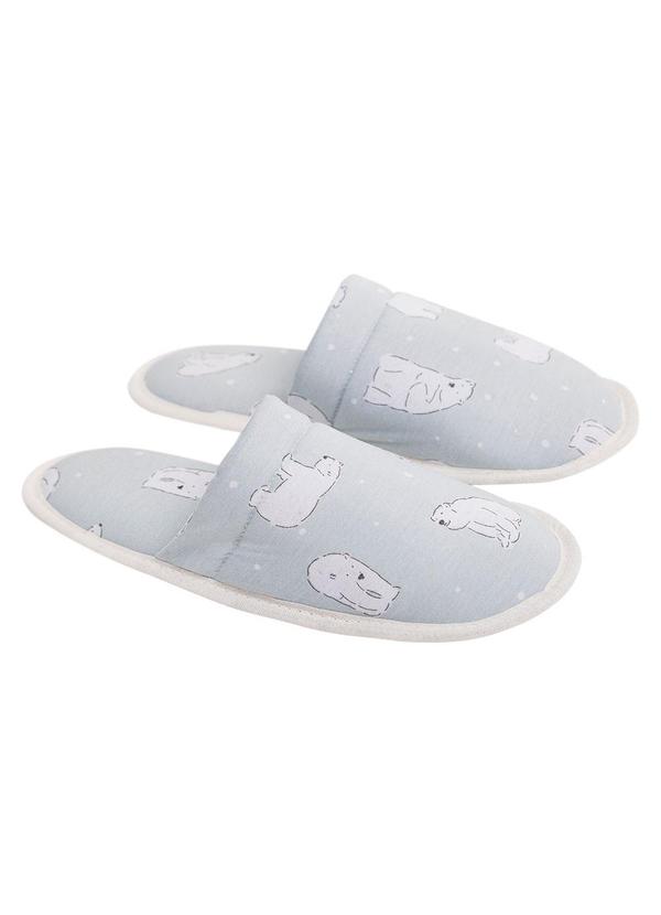 Chinelo Pantufa Azul