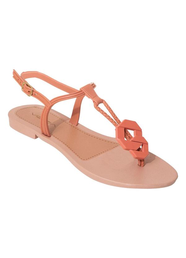 Rasteirinha Salmão em Pvc