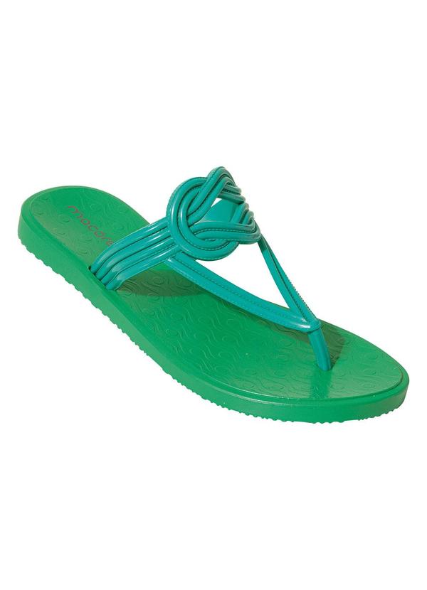 Rasteirinha Verde em Pvc