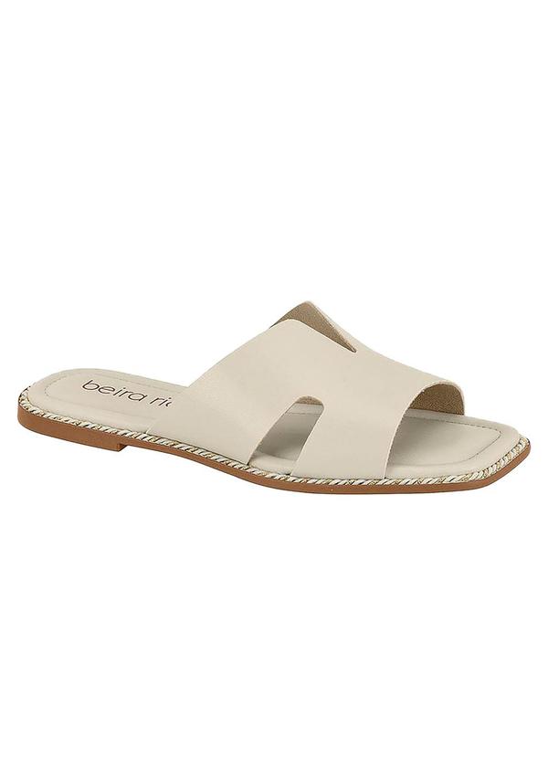 Rasteira Beira Rio Off White