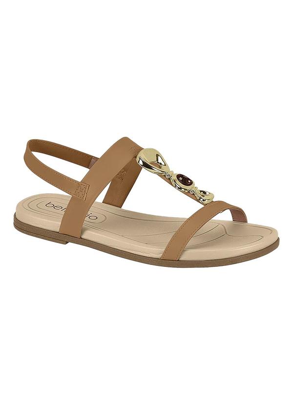 Sandália Beira Rio Camel