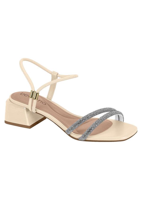 Sandália Beira Rio Creme