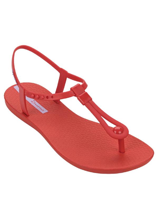 Vista 2 Sandália Ipanema Class Slim Vermelha Ipanema