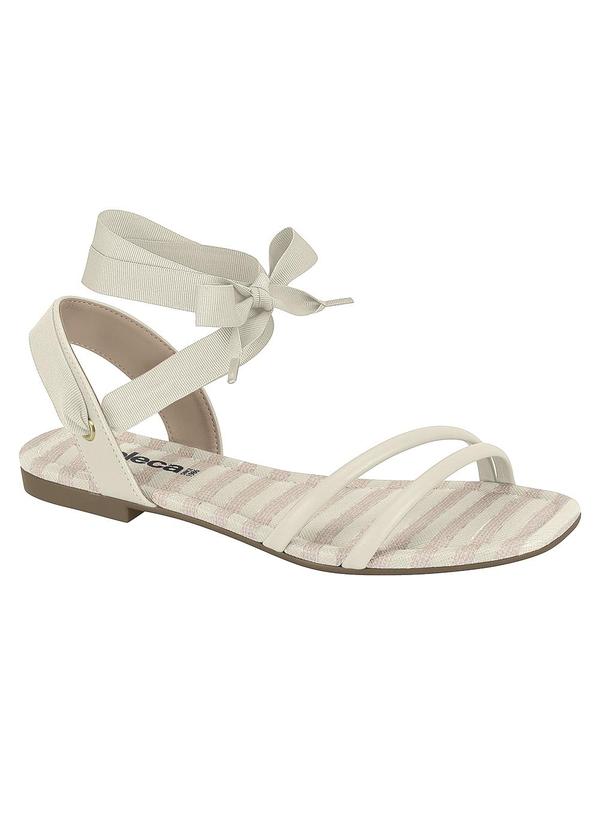 Sandália Moleca Off White