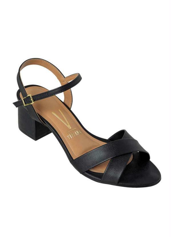 Sandália Vizzano Preto em Sintético