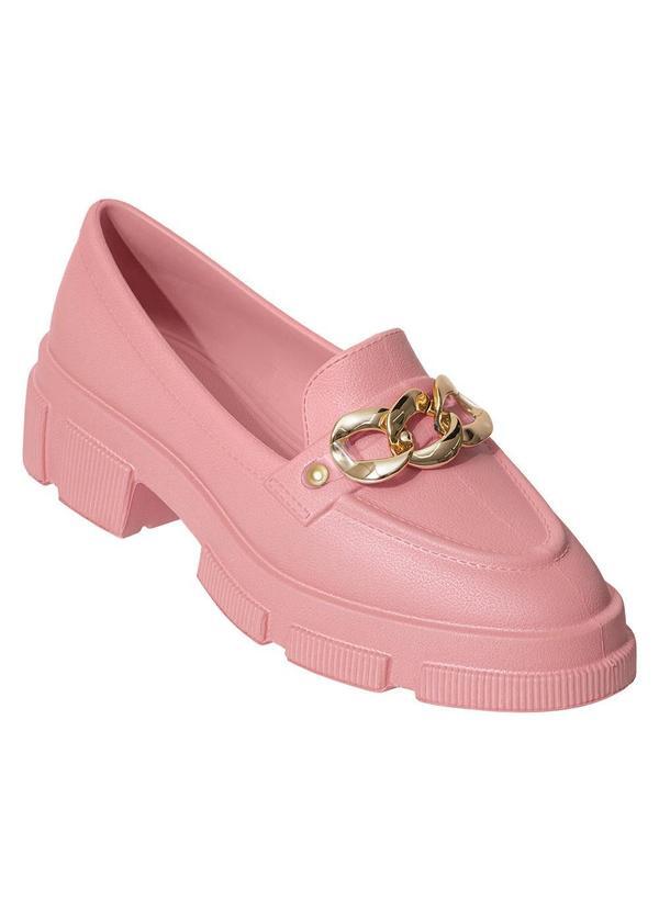 Mocassim Coral em Eva