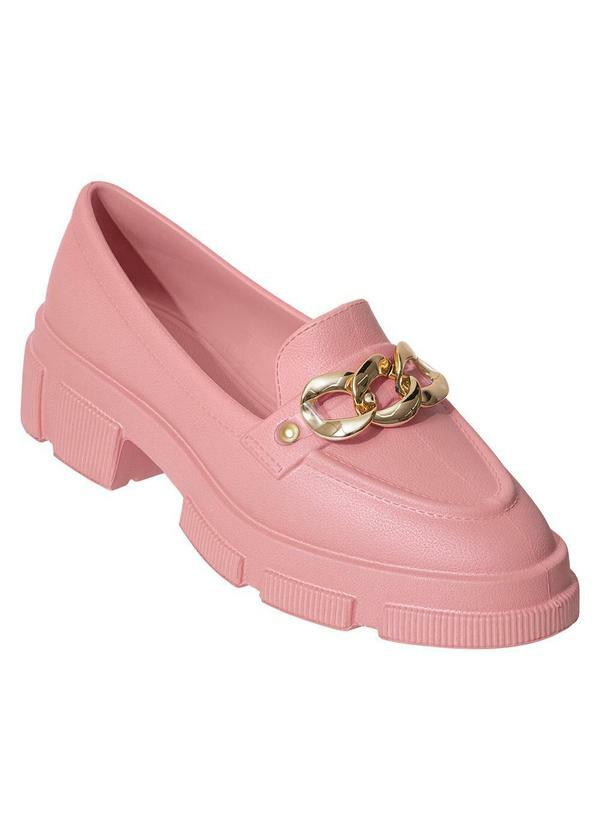 Mocassim Coral em Eva