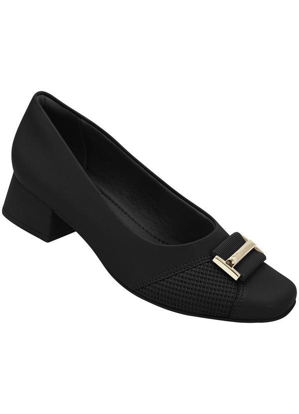 Vista 2 Sapato Comfortflex Preto Comfortflex