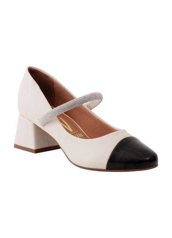 Sapato Vizzano Off White em Sintético