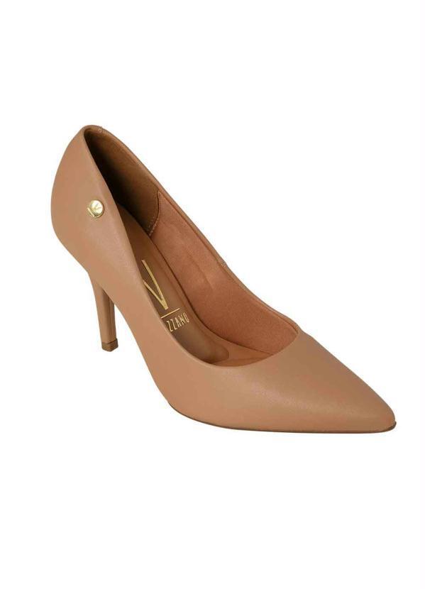 Scarpin Vizzano Nude em Sintético