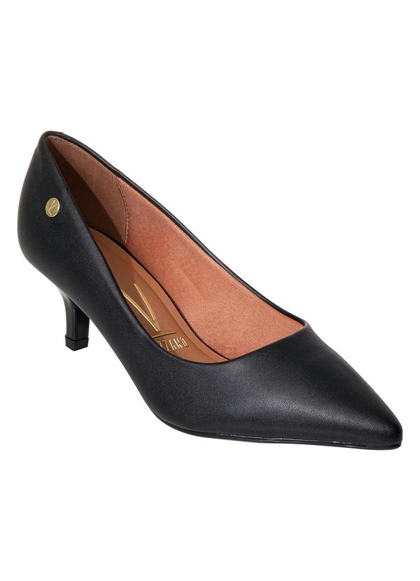Scarpin Vizzano Preto em Sintético