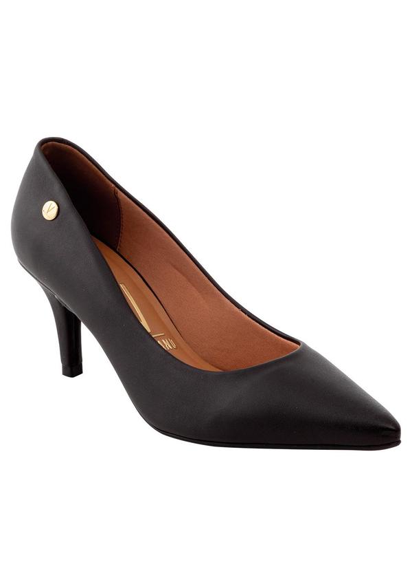 Scarpin Vizzano Preto em Sintético