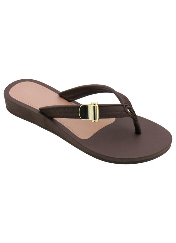Tamanco Chocolate em Pvc