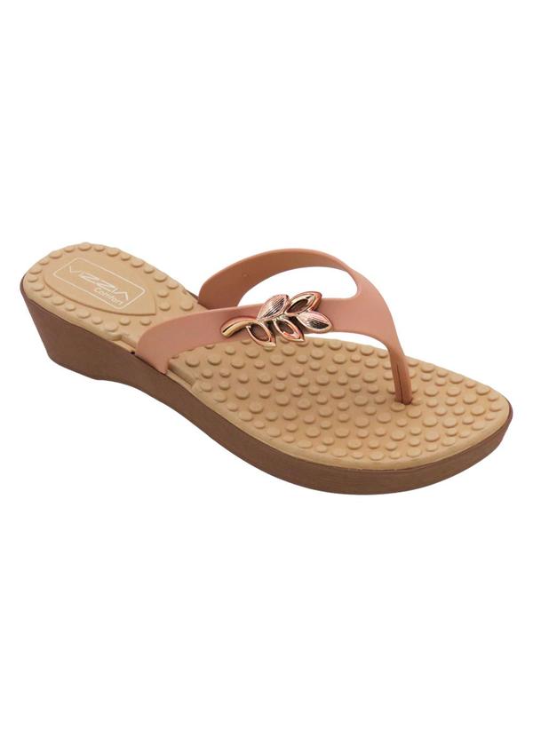 Tamanco Feminino Nude com Palmilha Confort