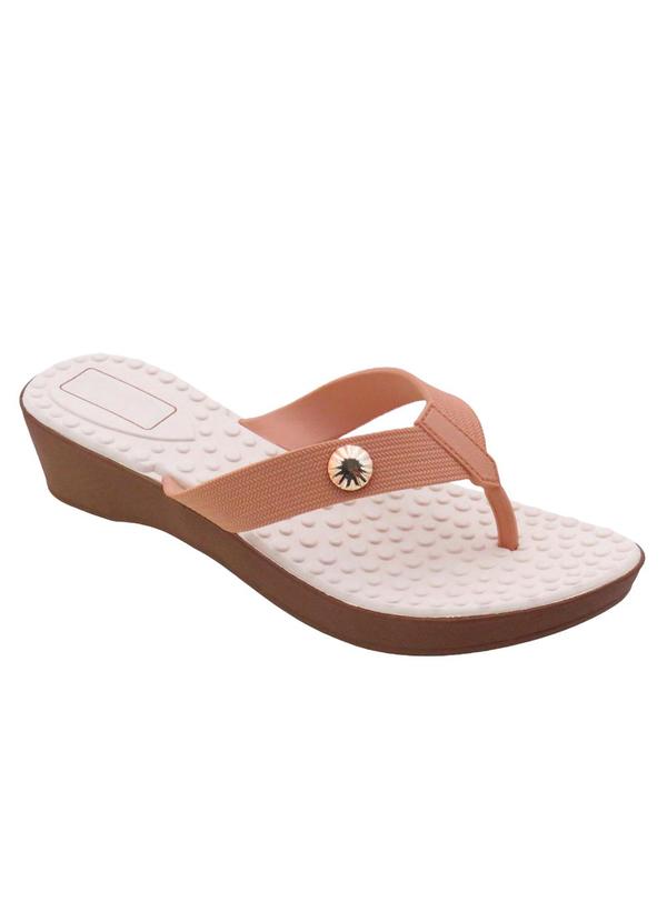 Tamanco Nude com Palmilha Confort