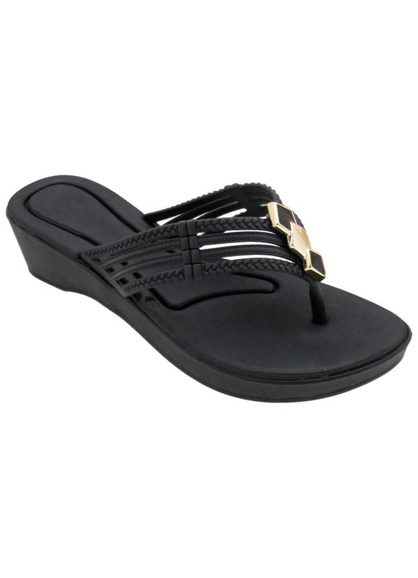 Tamanco Preto em Pvc