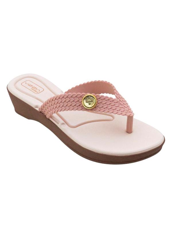 Tamanco Rosa com Adereço