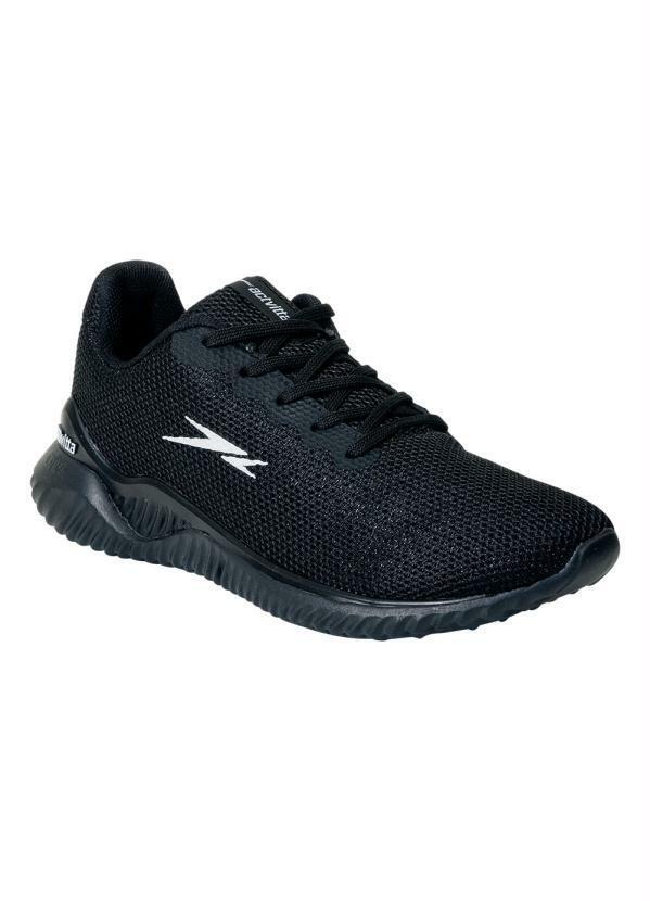 Tênis Feminino Actvitta Preto em Tecido