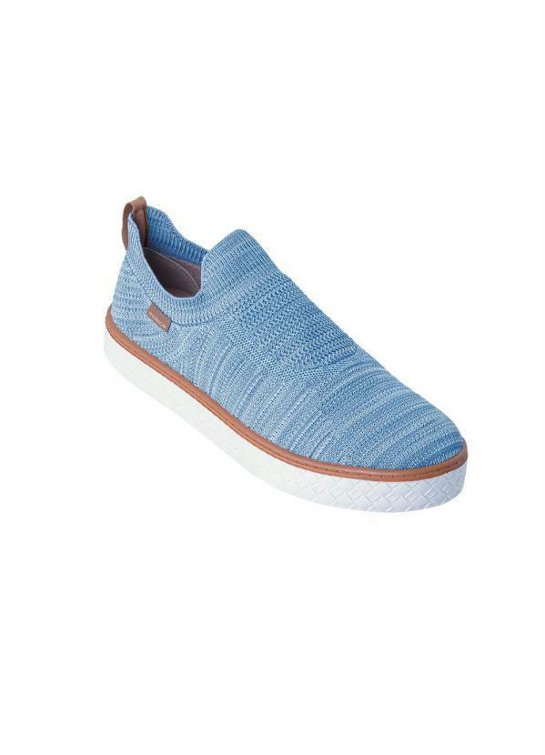 Tênis Moleca Jeans em Tecido com Elástico