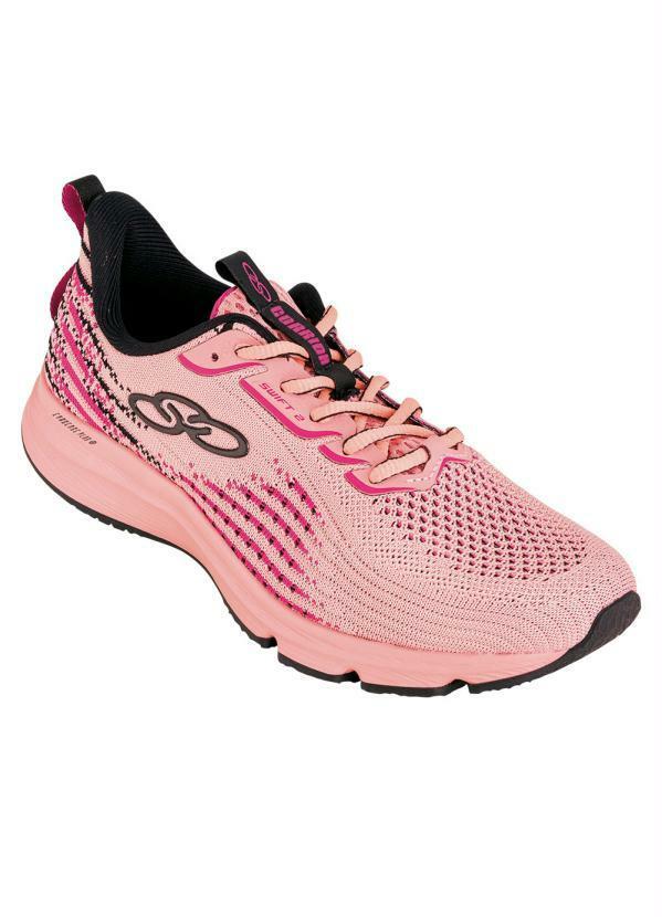 Vista 2 Tênis Olympikus Swift 2 Rosa OLYMPIKUS