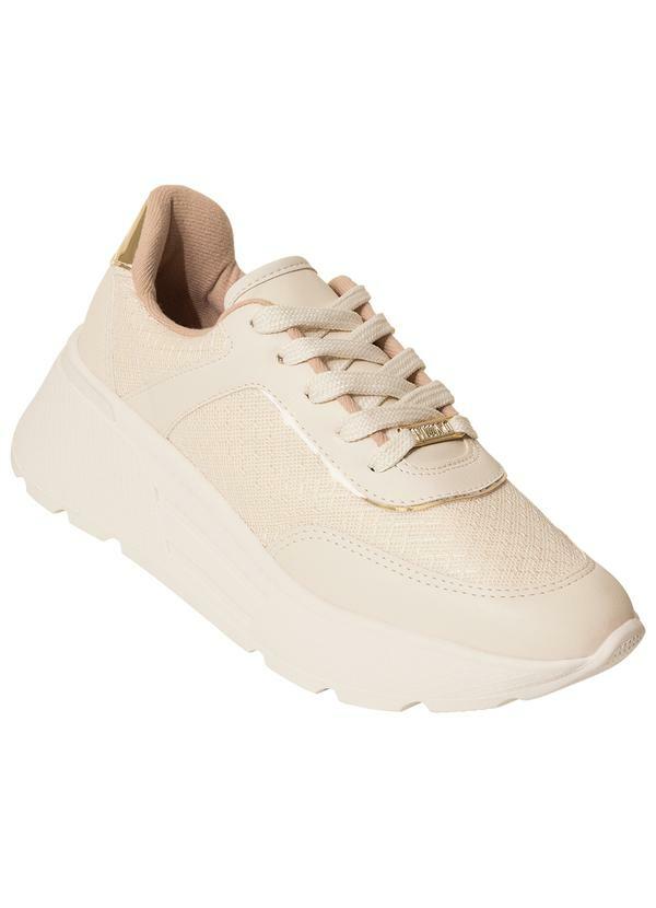 Tênis Vizzano Off White em Sintético