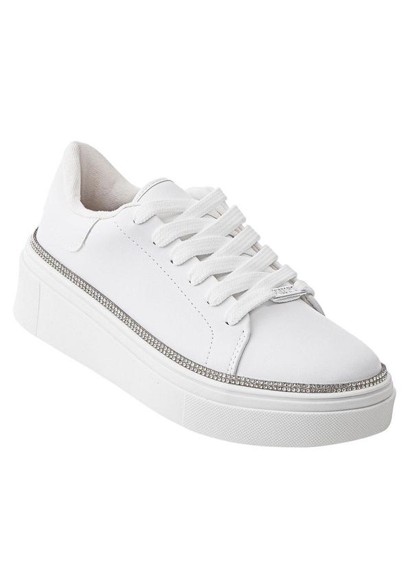 Têns Vizzano Branco em Sintetico