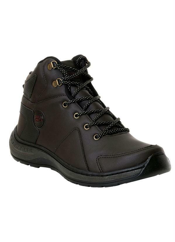 Bota Masculina Café em Sintético