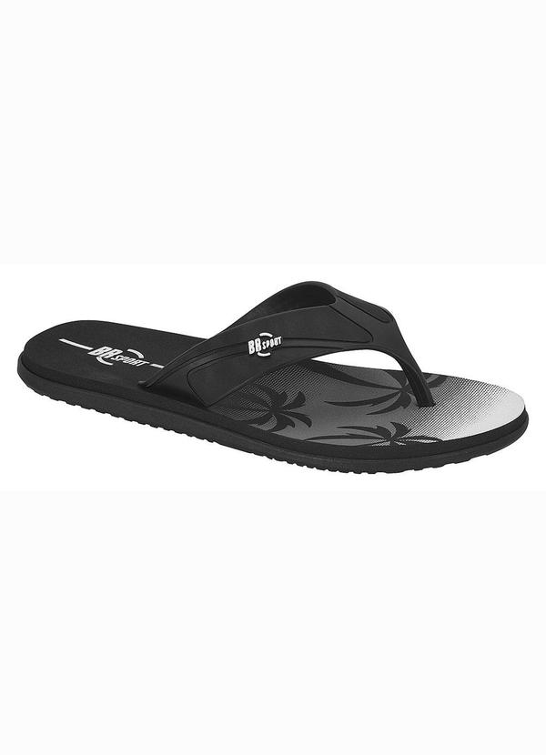 Chinelo Br Sports Preto em Pvc