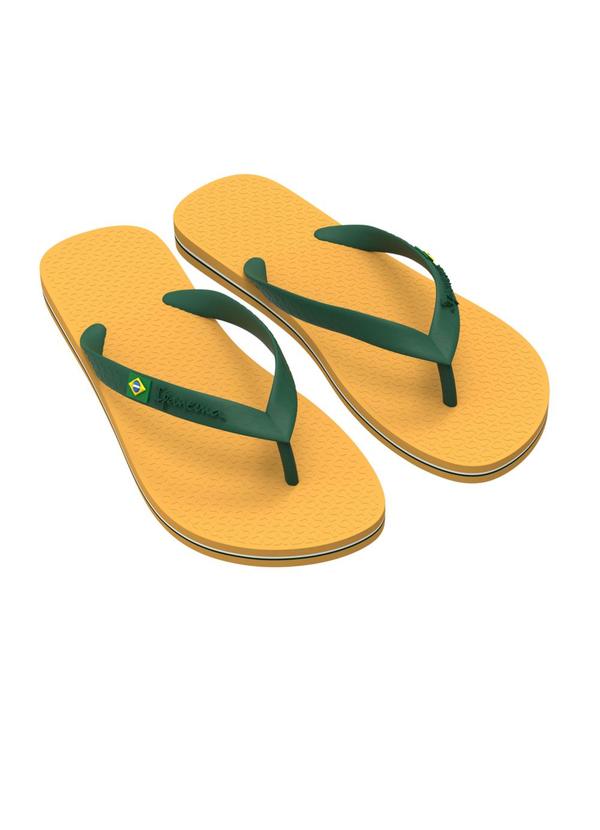Chinelo Brasil Cb205 Amarelo