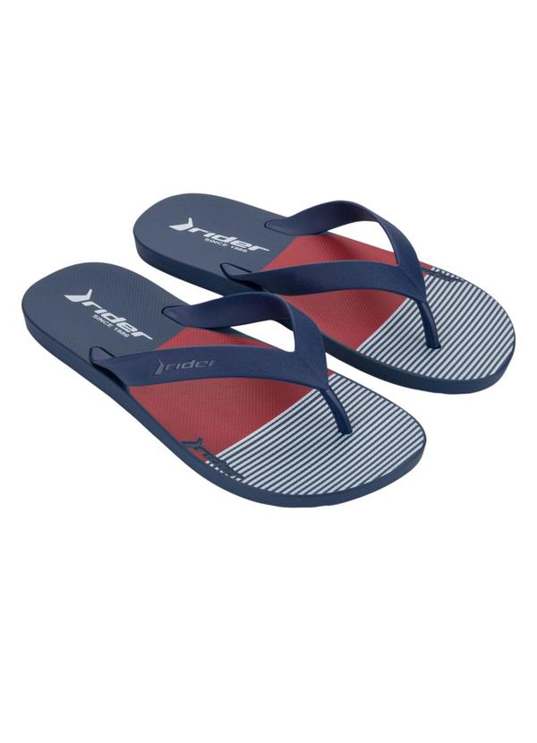Chinelo Core Graphics Masculino Dedo Ca833 Azul
