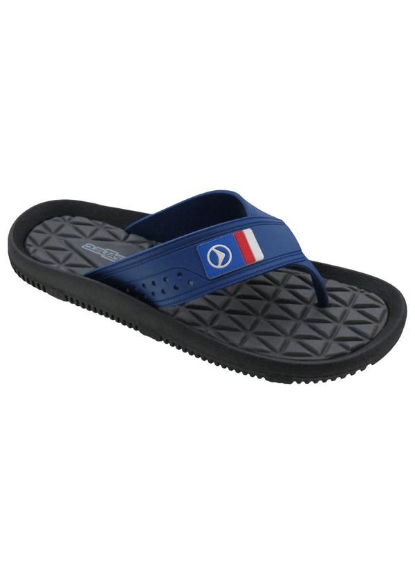 Chinelo Masculino Azul com Palmilha Confort