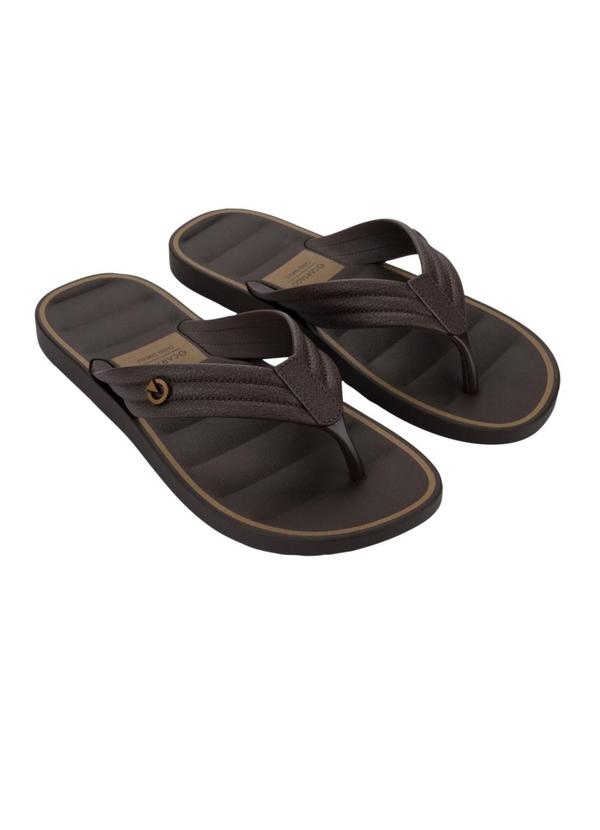Chinelo Monterrey Dedo By991 Marrom