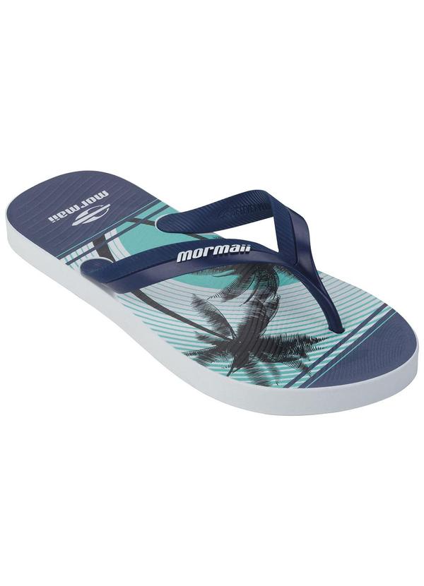 Vista 2 Chinelo Mormaii Tropical Branco Mormaii