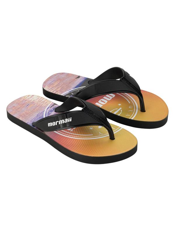 Chinelo Tropical Grafics 21088 Preto