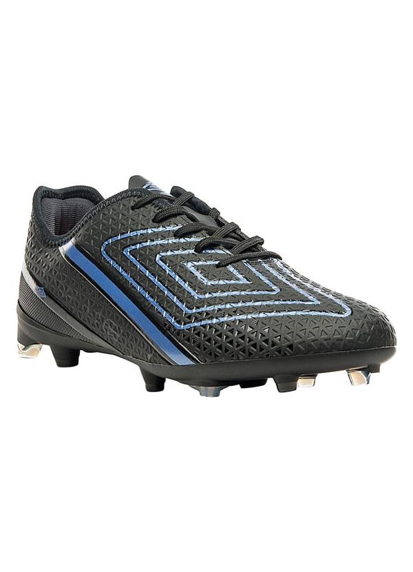 Vista 2 Chuteira Campo Umbro Chrome Preto Umbro