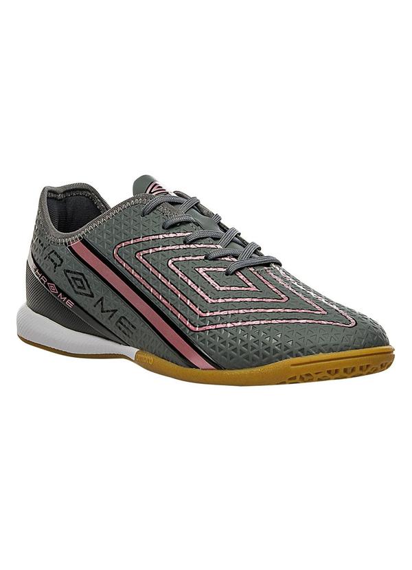 Vista 2 Chuteira Futsal Umbro Chrome Grafite Umbro