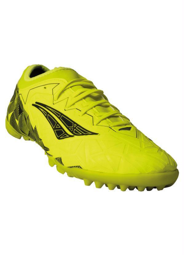 Vista 2 Chuteira Society Penalty Rx Locker Amarelo Penalty