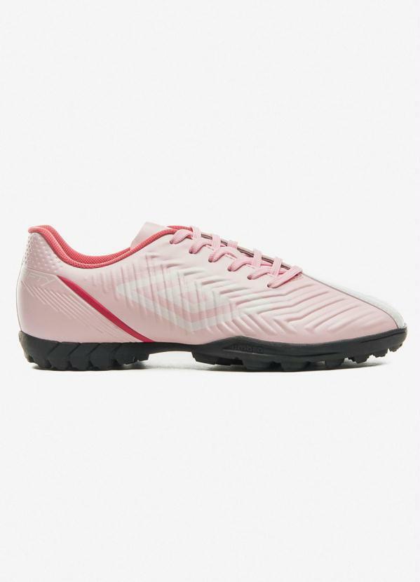 Vista 2 Chuteira Society Umbro Fifty Rose Umbro