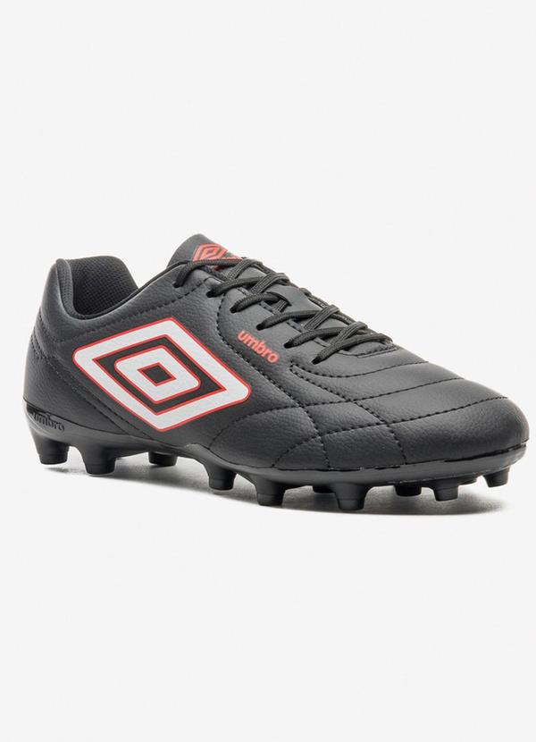 Vista 2 Chuteira Umbro Campo Class Footballer Preta Umbro
